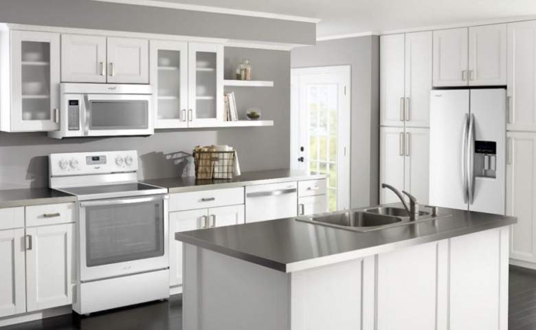  Kitchen Set Aluminium Warna Putih