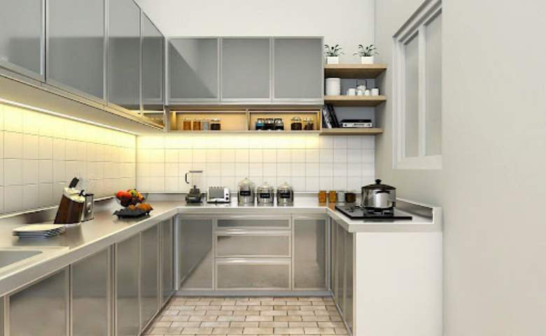Kitchen Set Aluminum Minimalis Modern